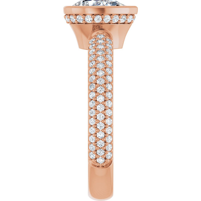 18K Rose | Pear