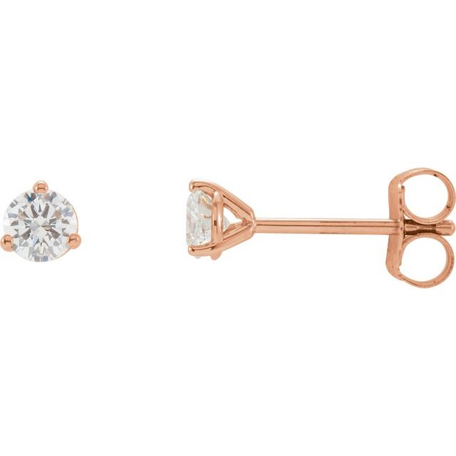 Natural Diamond | Round | 3mm :: 1/5 Ctw | Natural Diamond | Round | 3.2mm :: 1/4 Ctw | Natural Diamond | Round | 3.4mm :: 1/3 Ctw