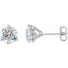 Natural Diamond | Round | 5.75mm :: 1 1/2 Ctw | Natural Diamond | Round | 6.3mm :: 2 Ctw