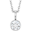 Natural Diamond | Round | 4.5mm | Lab-Grown Diamond | Round | 4.5mm
