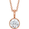 Natural Diamond | Round | 5.5mm | Lab-Grown Diamond | Round | 5.5mm