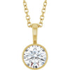 Natural Diamond | Round | 5.5mm | Lab-Grown Diamond | Round | 5.5mm