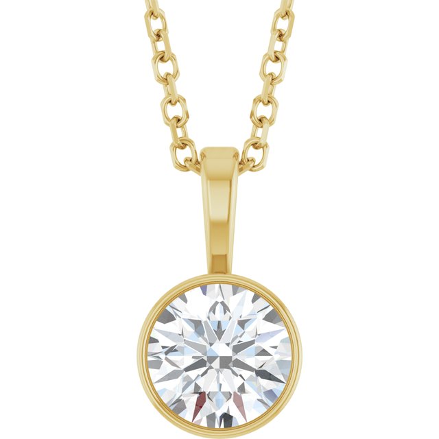 Natural Diamond | Round | 5.5mm | Lab-Grown Diamond | Round | 5.5mm
