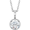Natural Diamond | Round | 5.5mm | Lab-Grown Diamond | Round | 5.5mm