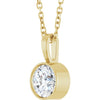 Natural Diamond | Round | 5.5mm | Lab-Grown Diamond | Round | 5.5mm
