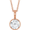 Natural Diamond | Round | 6.5mm | Lab-Grown Diamond | Round | 6.5mm