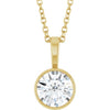 Natural Diamond | Round | 6.5mm | Lab-Grown Diamond | Round | 6.5mm
