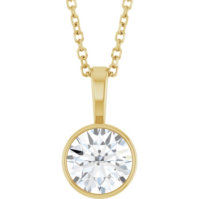 Natural Diamond | Round | 6.5mm | Lab-Grown Diamond | Round | 6.5mm