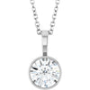 Natural Diamond | Round | 6.5mm | Lab-Grown Diamond | Round | 6.5mm