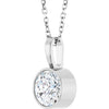 Natural Diamond | Round | 6.5mm | Lab-Grown Diamond | Round | 6.5mm