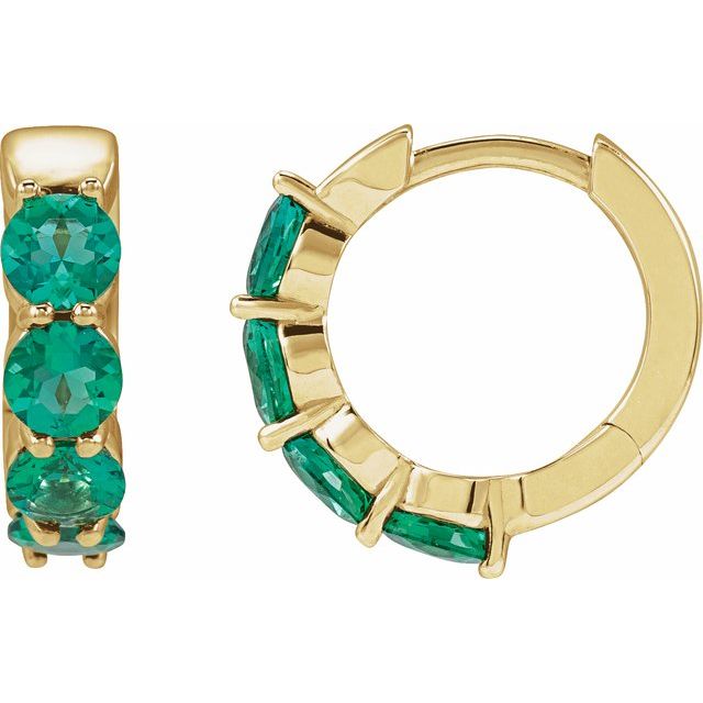 Lab-Grown Emerald | Round | 3.5mm
