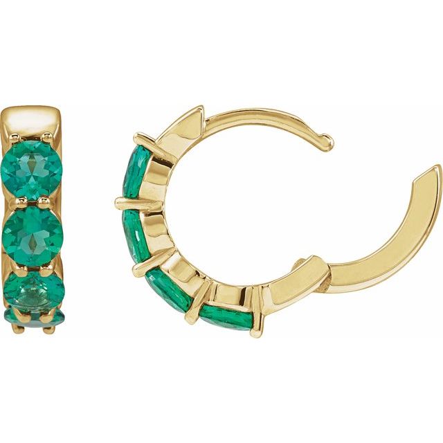 Lab-Grown Emerald | Round | 3.5mm
