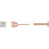 Natural Diamond | Round | 3mm :: 1/10 Ct | Lab-Grown Diamond | Round | 3mm :: 1/10 Ct