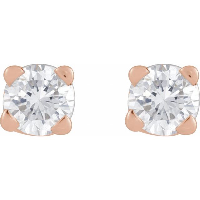Natural Diamond | Round | 2.5mm :: 0.06 Ct | Lab-Grown Diamond | Round | 2.5mm :: 0.05 Ct