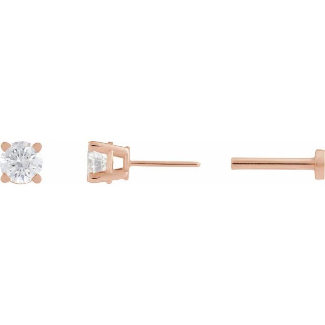 Natural Diamond | Round | 3.5mm :: 1/6 Ct | Lab-Grown Diamond | Round | 3.5mm :: 1/6 Ct