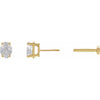 Natural Diamond | Oval | 5 x 3mm :: 1/4 Ct