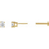 Natural Diamond | Oval | 3.6 x 2.7mm :: 1/10 Ct | Natural Diamond | Oval | 3 x 2.3mm :: 0.05 Ct