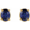 Natural Blue Sapphire | Oval | 5 x 3mm | Lab-Grown Blue Sapphire | Oval | 4 x 3mm | Natural Blue Sapphire | Oval | 4 x 3mm