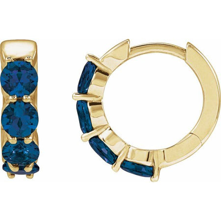 Lab-Grown Blue Sapphire | Round | 3.5mm