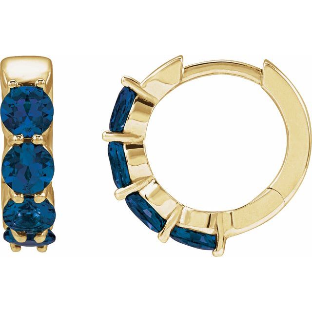 Lab-Grown Blue Sapphire | Round | 3.5mm