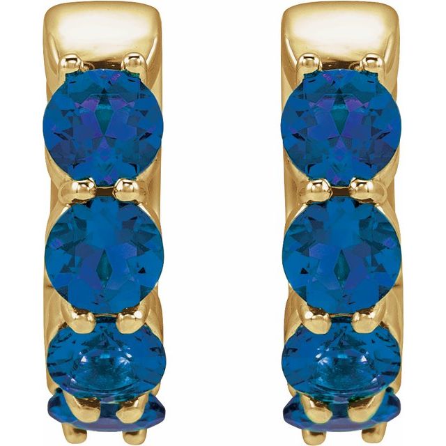 Lab-Grown Blue Sapphire | Round | 3.5mm