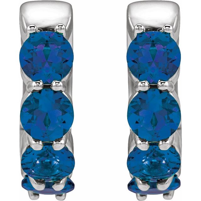 Lab-Grown Blue Sapphire | Round | 3.5mm