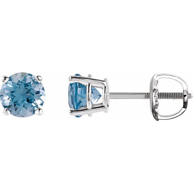 Natural Aquamarine | Round | 6mm