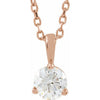 Natural Diamond | Round | 4.5mm | Lab-Grown Diamond | Round | 4.5mm