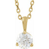 Natural Diamond | Round | 4.5mm | Lab-Grown Diamond | Round | 4.5mm