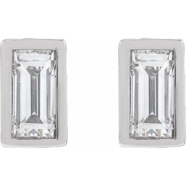 Natural Diamond | Straight baguette | 4 x 2mm | Lab-Grown Diamond | Straight baguette | 4 x 2mm