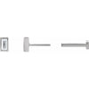 Natural Diamond | Straight baguette | 3.5 x 1.75mm | Lab-Grown Diamond | Straight baguette | 3.5 x 1.75mm