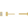 Natural Diamond | Straight baguette | 3 x 1.5mm | Lab-Grown Diamond | Straight baguette | 3 x 1.5mm