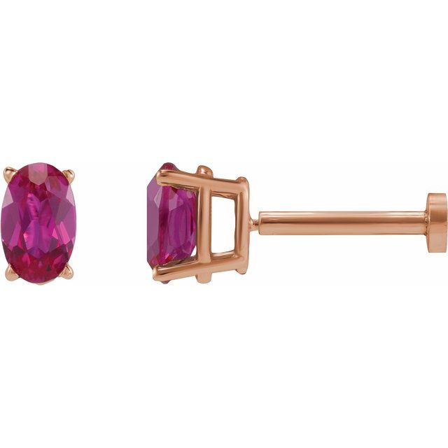 Lab-Grown Ruby | Oval | 5 x 3mm | Natural Ruby | Oval | 5 x 3mm | Natural Ruby | Oval | 4 x 3mm