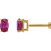 Lab-Grown Ruby | Oval | 5 x 3mm | Natural Ruby | Oval | 5 x 3mm | Natural Ruby | Oval | 4 x 3mm