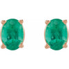 Natural Emerald | Oval | 5 x 3mm | Lab-Grown Emerald | Oval | 4 x 3mm | Natural Emerald | Oval | 4 x 3mm