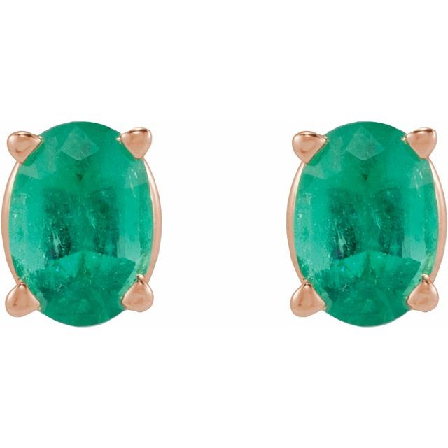Natural Emerald | Oval | 5 x 3mm | Lab-Grown Emerald | Oval | 4 x 3mm | Natural Emerald | Oval | 4 x 3mm