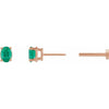 Natural Emerald | Oval | 5 x 3mm | Lab-Grown Emerald | Oval | 4 x 3mm | Natural Emerald | Oval | 4 x 3mm