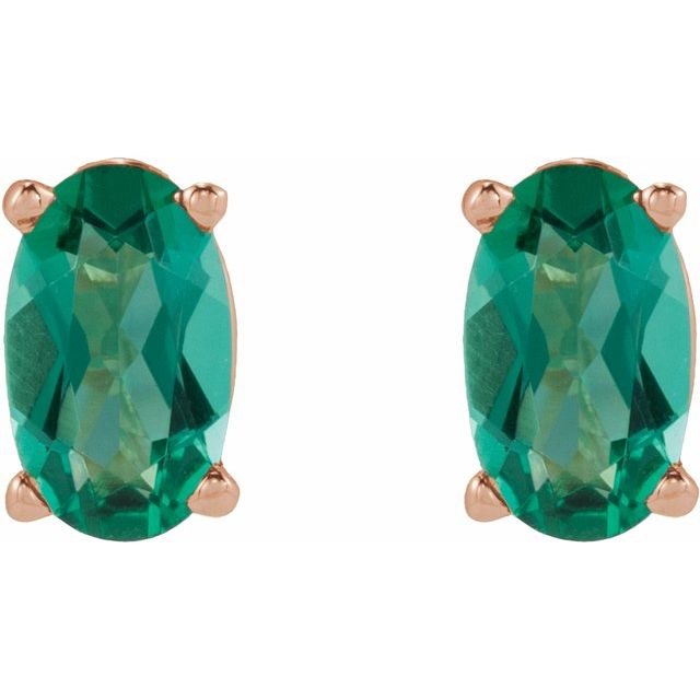 Lab-Grown Emerald | Oval | 5 x 3mm