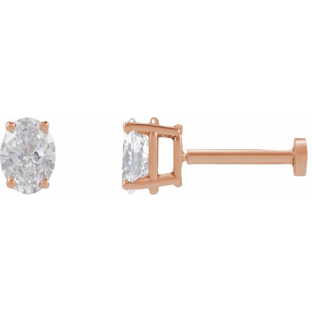 Natural Diamond | Oval | 5 x 3mm :: 1/4 Ct