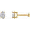 Natural Diamond | Oval | 5 x 3mm :: 1/4 Ct
