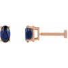 Lab-Grown Blue Sapphire | Oval | 5 x 3mm