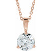 Natural Diamond | Round | 6.5mm | Lab-Grown Diamond | Round | 6.5mm