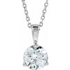 Natural Diamond | Round | 6.5mm | Lab-Grown Diamond | Round | 6.5mm
