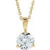 Natural Diamond | Round | 6.5mm | Lab-Grown Diamond | Round | 6.5mm