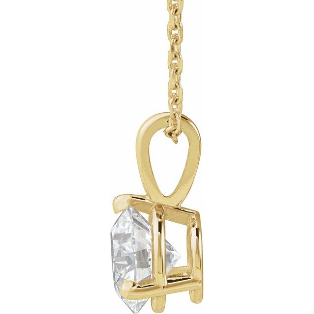 Natural Diamond | Round | 6.5mm | Lab-Grown Diamond | Round | 6.5mm