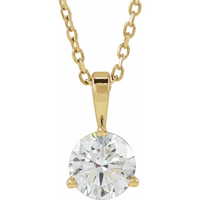Natural Diamond | Round | 5.5mm | Lab-Grown Diamond | Round | 5.5mm