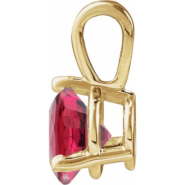 Lab-Grown Ruby | Round | 5.5mm