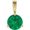 Lab-Grown Emerald | Round | 5.5mm