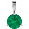 Lab-Grown Emerald | Round | 5.5mm