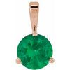 Lab-Grown Emerald | Round | 5.5mm